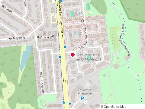 Location of Guilbaud Construction at 4 Imp. des Lilas, Gatineau