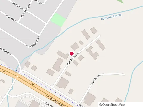 Location of Gus - Groupe Cld Inc. at 2360 Rue Bauman, Jonquière