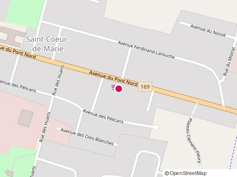 Location of Gusto Resto at 5621 Avenue du Pont N, Alma