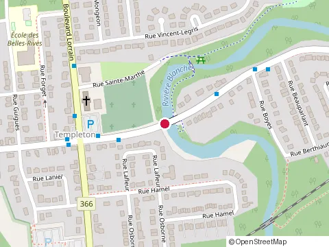 Location of Guy Bernard Courtier d'Assurance at 867 Boulevard Saint-René E, Gatineau