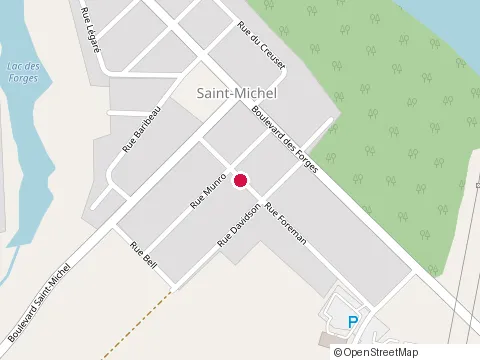 Emplacement de Guy Duval Inc au 9500 Rue Foreman, Trois-Rivières