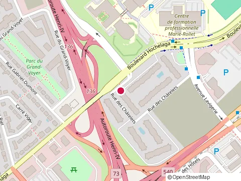 Location of Guy Landry Decorateur at 3076 Rue des Chatelets, Québec