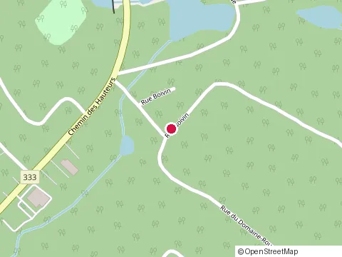 Location of Guy Tremblay- Coupe de Gazon et Autre at 28A Rue Boivin, Saint-Hippolyte