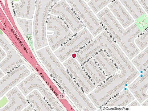 Location of Guy Turcot & Assoc Inc at 1530 Rue Montauban, Laval