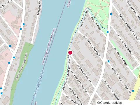 Location of Guy-Carlo Painting at 12066 Ethier Av, Montreal-Nord