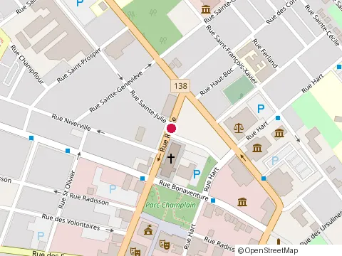 Location of Guylaine Coutu at 992 Rue Royale, Trois-Rivières