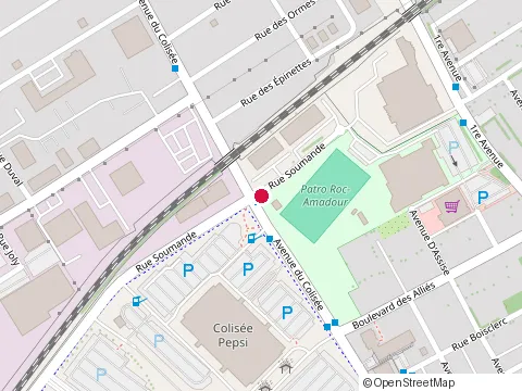 Location of Gym Extreme Inc at 2350 avenue du Colisee, Québec