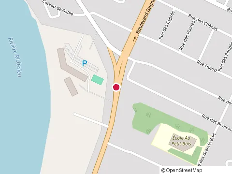 Location of Gynette Théroux Podologue at 1000 Chem. des Patriotes, Sorel-Tracy