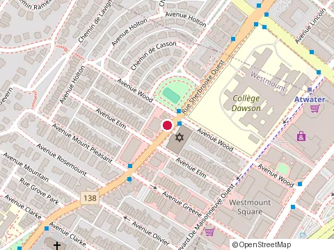 Location of H Jonathan Birks at 4115 Rue Sherbrooke O, Westmount