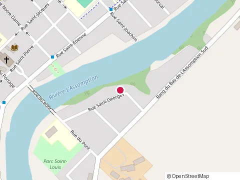 Location of Habitat Conseils at 266 Rue St Georges, L'Assomption