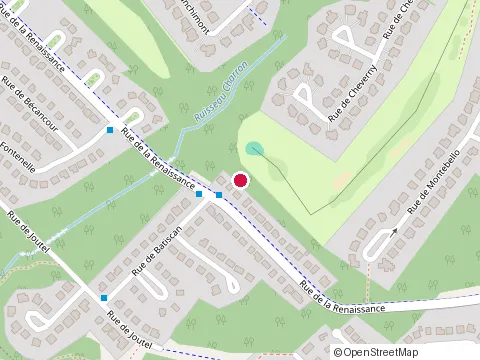 Location of Habitation Desjardins at 1 Rue d'Asbestos, Blainville