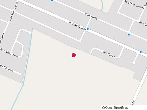 Location of Habitation Harbec at 4 Rue des Lilas, Mercier