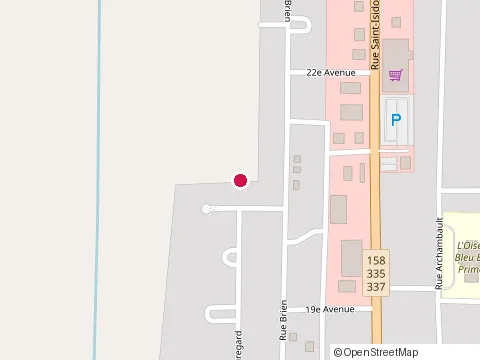 Location of Habitation Logimax at 167 Rue Audrey Anne, Saint-Lin-Laurentides