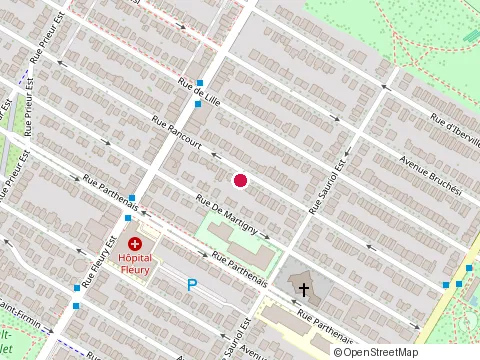 Location of Habitation Plani-Conseil Inc. at 10120 Rue Rancourt, Montréal