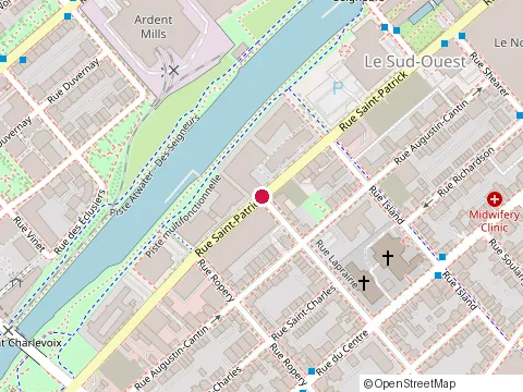 Location of Habitation Solano Ii Inc at 2175 Rue Saint-Patrick, Montréal