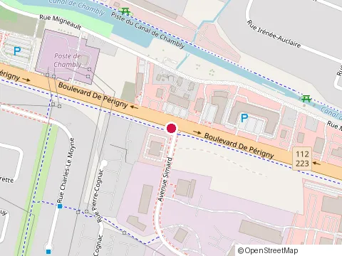 Location of Habitation Tendance at 1704 Rue Henri-Blaquière, Chambly
