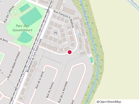 Location of Habitations Chateauneauf at 427 Rue Francois-V.-Mailhot, Boucherville