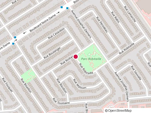 Location of Habitations Cqd Inc. at 316 Rue Robitaille, Laval
