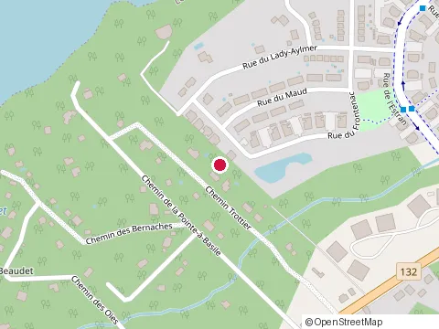 Location of Habitations d. Fontaine Inc. at Chem. de la Pointe À Basile Saint-Nicolas 635, Saint-Nicolas