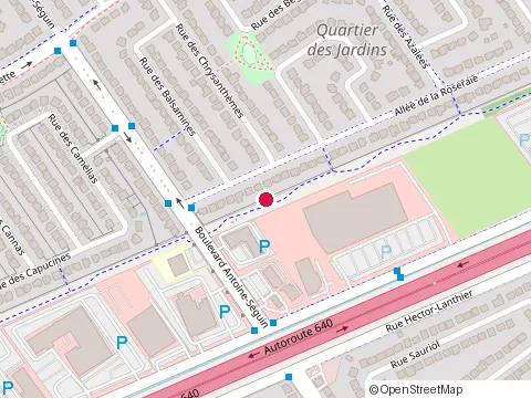 Location of Habitations des Hirondelles Enr (les) at 528 Rue des Chrysanthèmes, Saint-Eustache