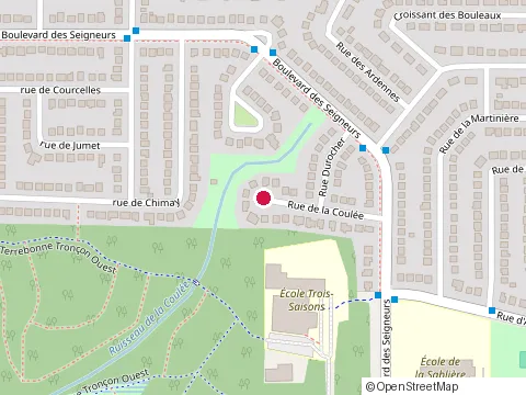 Location of Habitations des Vignobles at 5372 rue d'Angora, Terrebonne