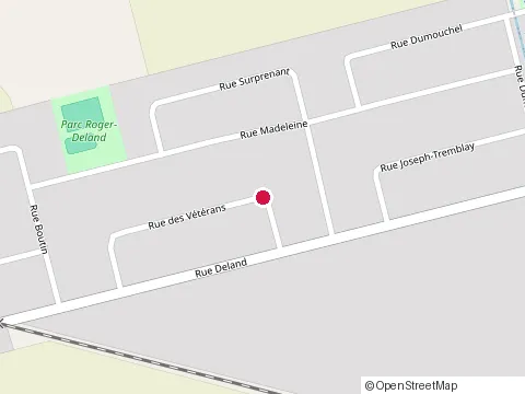 Location of Habitations du Boisé at 150 Rue des Vétérans, Saint-Jean-sur-Richelieu