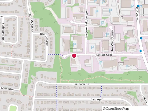 Location of Habitations G. Giguère Inc. at 4445 Rue Robitaille, Sherbrooke