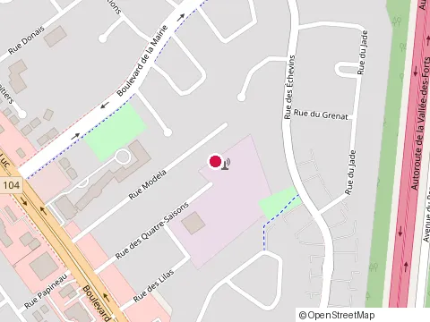 Location of Habitations Iso-Design at 121 Rue Lapalme, Saint-Jean-sur-Richelieu