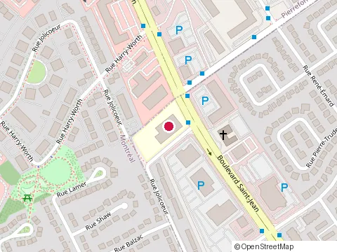 Location of Habitations Meauje at 14369 Rue Jolicoeur, Pierrefonds