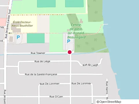 Location of Habitations Polyco Inc at 95 Rue Towner, Saint-Jean-sur-Richelieu