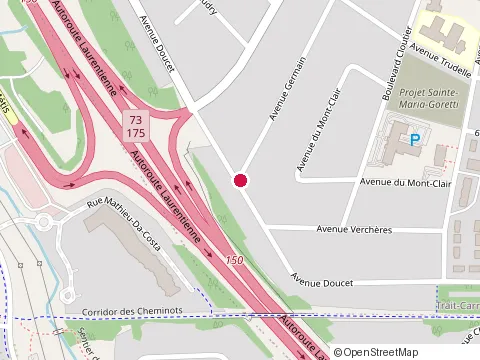 Location of Habitations R d I Inc at 7320 avenue Germain, Québec