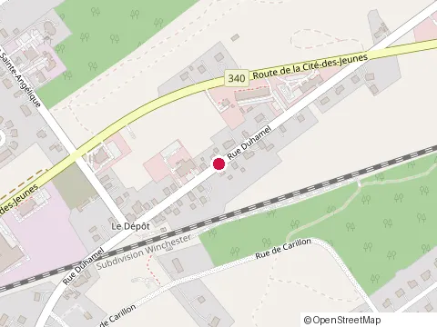 Location of Habitations Robert Inc. at 700 route de la Cité-des-Jeunes, Saint-Lazare