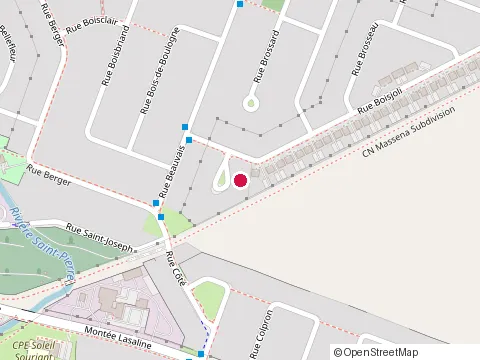 Location of Habitations Roussillon at 534 Rue Renoir, Saint-Constant
