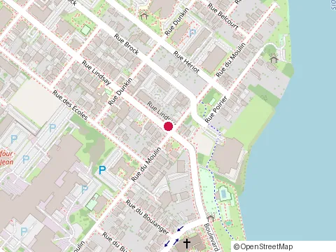 Location of Habitations Sm Drummond at 625 Rue Lindsay, Drummondville