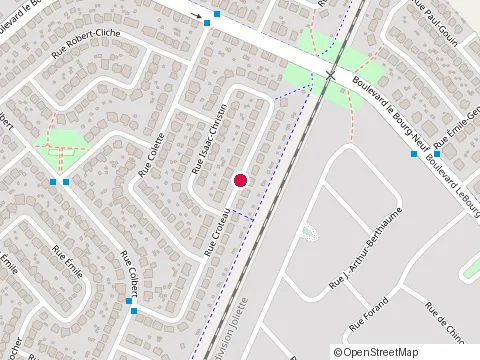 Location of Habitations Srm Inc at 83 Rue Colbert, Repentigny