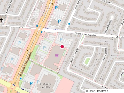 Location of Habitations Superieures Inc at 8925 avenue Oligny, Brossard