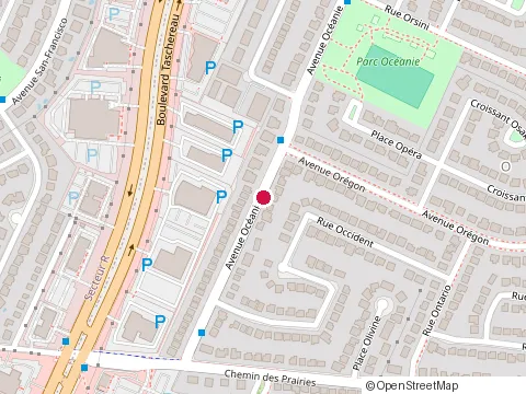 Location of Habitations Thermo Prestige Inc at 8435 avenue Océanie, Brossard
