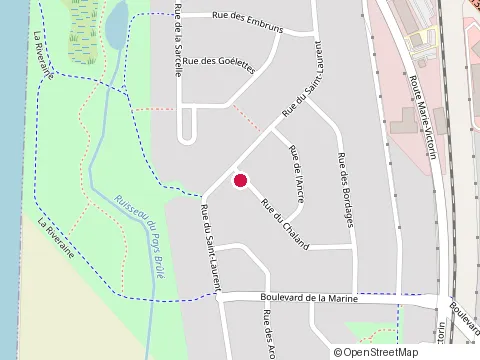 Location of Habitations Vac du Ha, les at 82 Rue du Saint-Laurent, Varennes