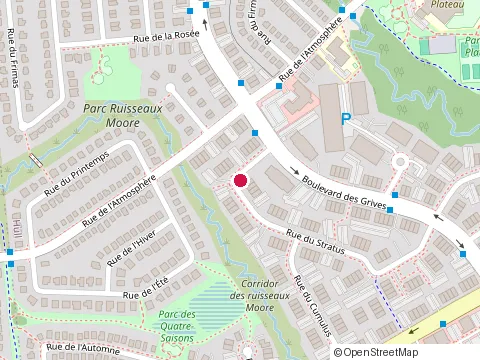 Location of Habitek Gestion at 8 Rue du Stratus, Gatineau