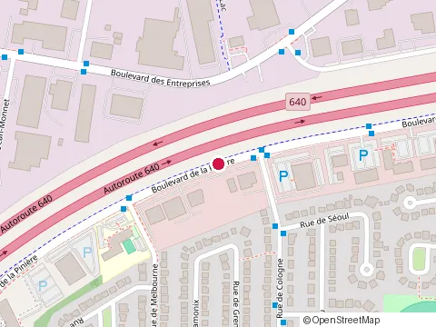 Location of Habitex Construction at 3600 Rue Napoléon, Terrebonne