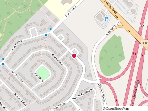 Location of Habitus Centre Santé – Massothérapie Lévis at 479B Chem. Vire-Crêpes, Lévis
