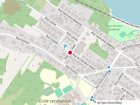 Location of Haiemondage at 110 Rue Allard, Sherbrooke