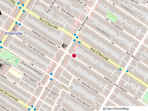 Location of Halsa Construction Enr at 6787 avenue Louis-Hebert, Montréal