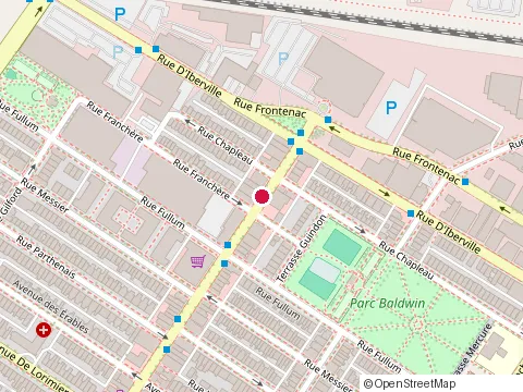 Location of Halte - Garderie la Pirouette Annexe at 2414 avenue du Mont-Royal E, Montréal