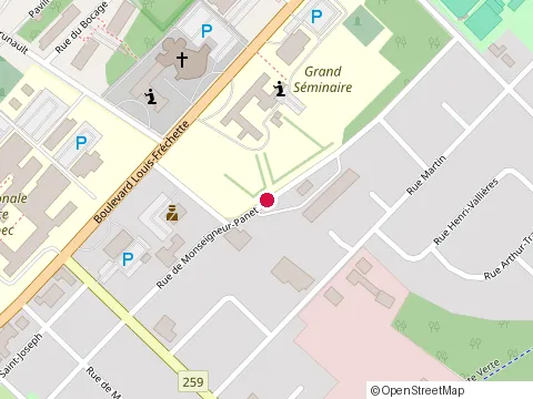 Location of Hamel & Daneau Inc at 740 Rue de Mgr Panet, Nicolet