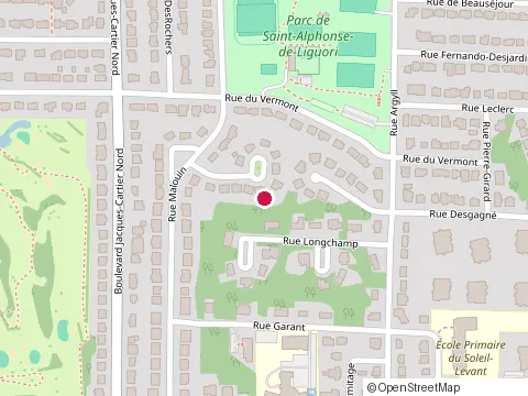 Location of Hamel Longpre & Assoc at 1580 Rue Desgagne, Sherbrooke