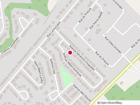 Location of Hamelin Construction Inc at 2415 avenue Albert Dufresne, Shawinigan