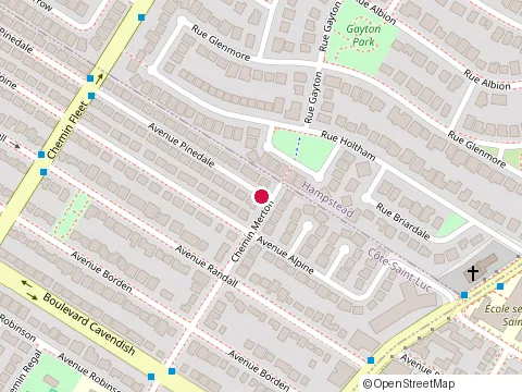 Location of Handelman Handelman & Schiller at 5573 Canada, Côte Saint-Luc