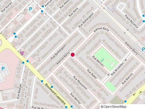 Location of Handymo at 6715 Avenue Barry, Brossard