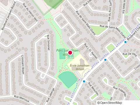 Location of Happy Tree Entretien d'Arbres at 403 Rue J.-O.-Nantel, Montréal